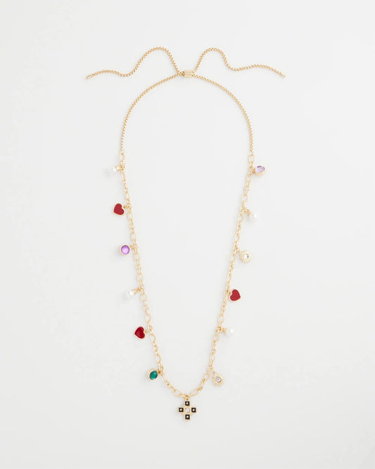 Chico's Adjustable Charm Necklace