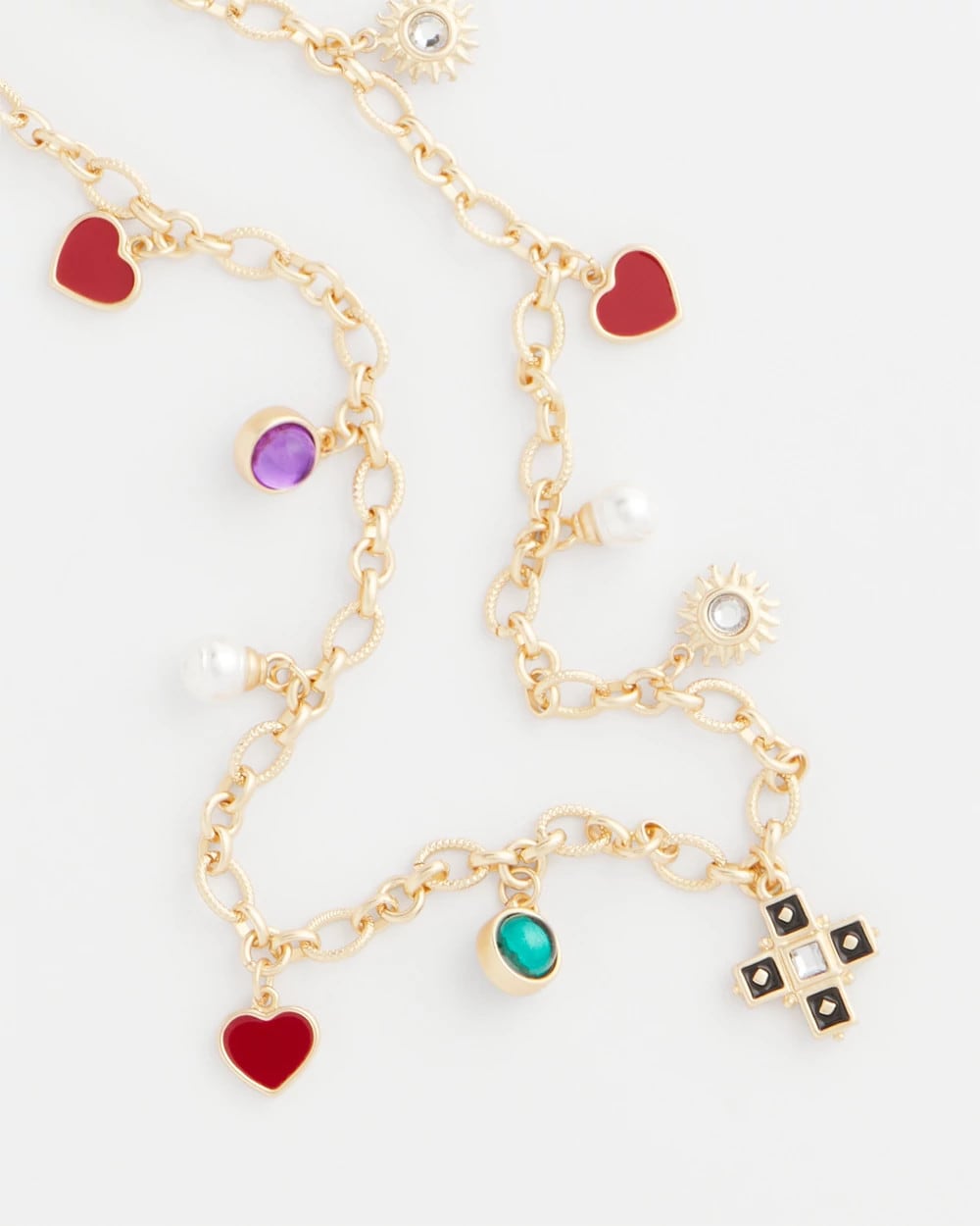 Chico's Adjustable Charm Necklace