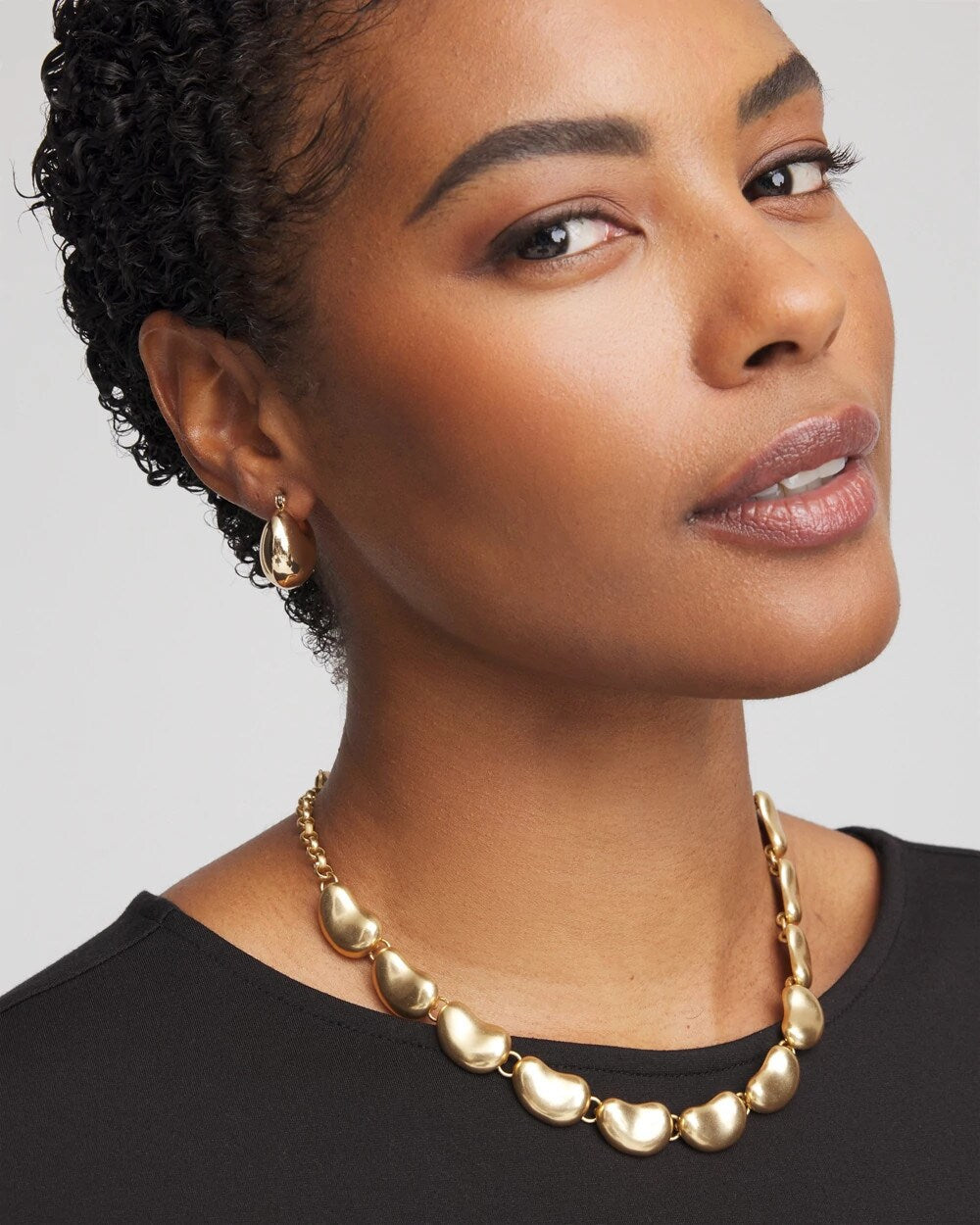 Chico's Convertible Mixed-Metals Y-Necklace