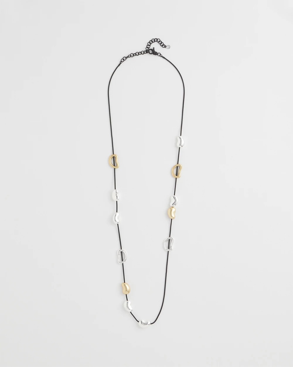 Chico's Mixed-Metal Charm Necklace