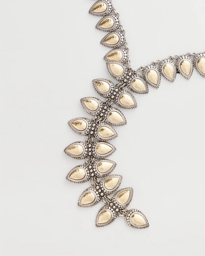 Chico's Vertical Pear Shaped Y-Drop Necklace