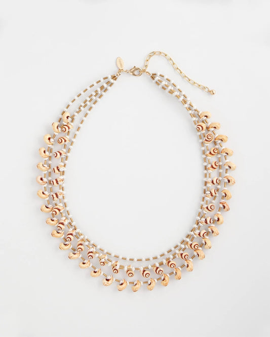 Chico's Multi-Strand Shell Necklace