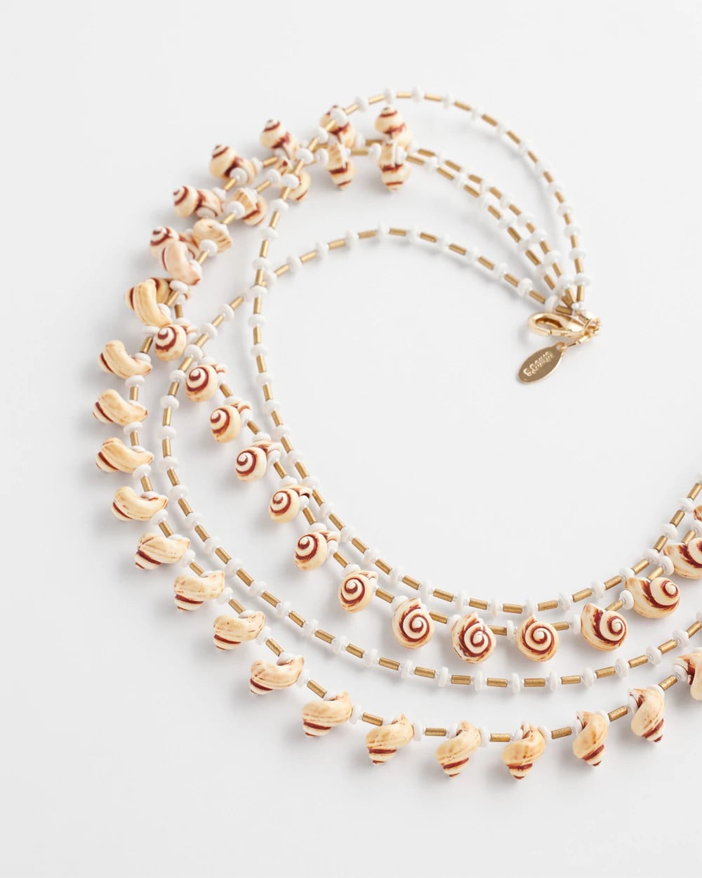 Chico's Multi-Strand Shell Necklace