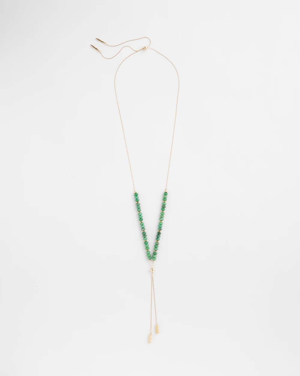 Chico's Convertible Beaded Lariat Y-Necklace