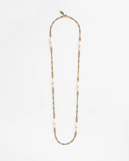 Chico's Single Strand Modern Pearl Necklace
