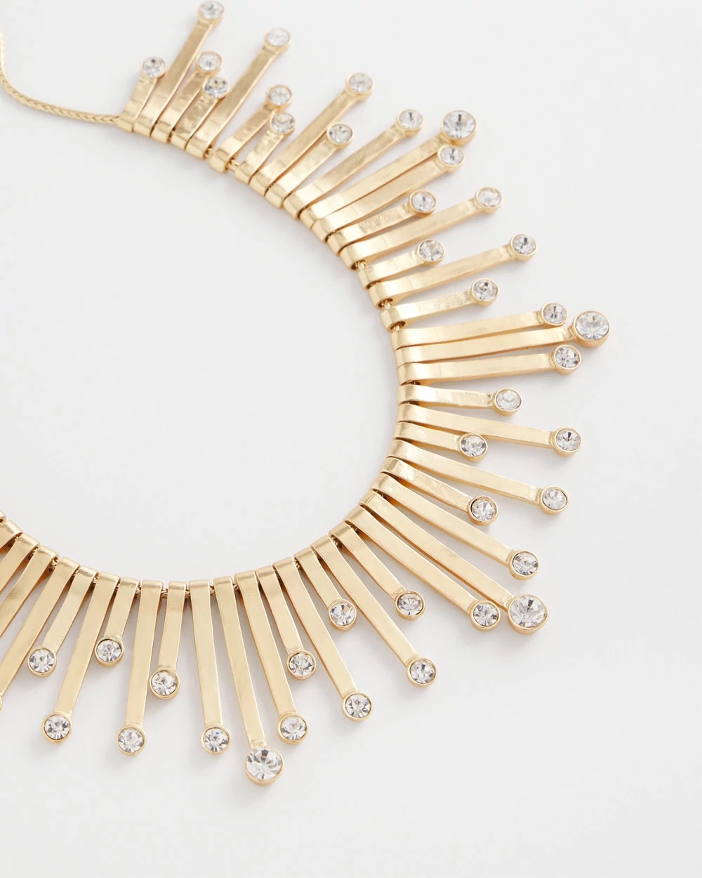 Chico's Chico’s Originals Gold Slice & Gem Bib