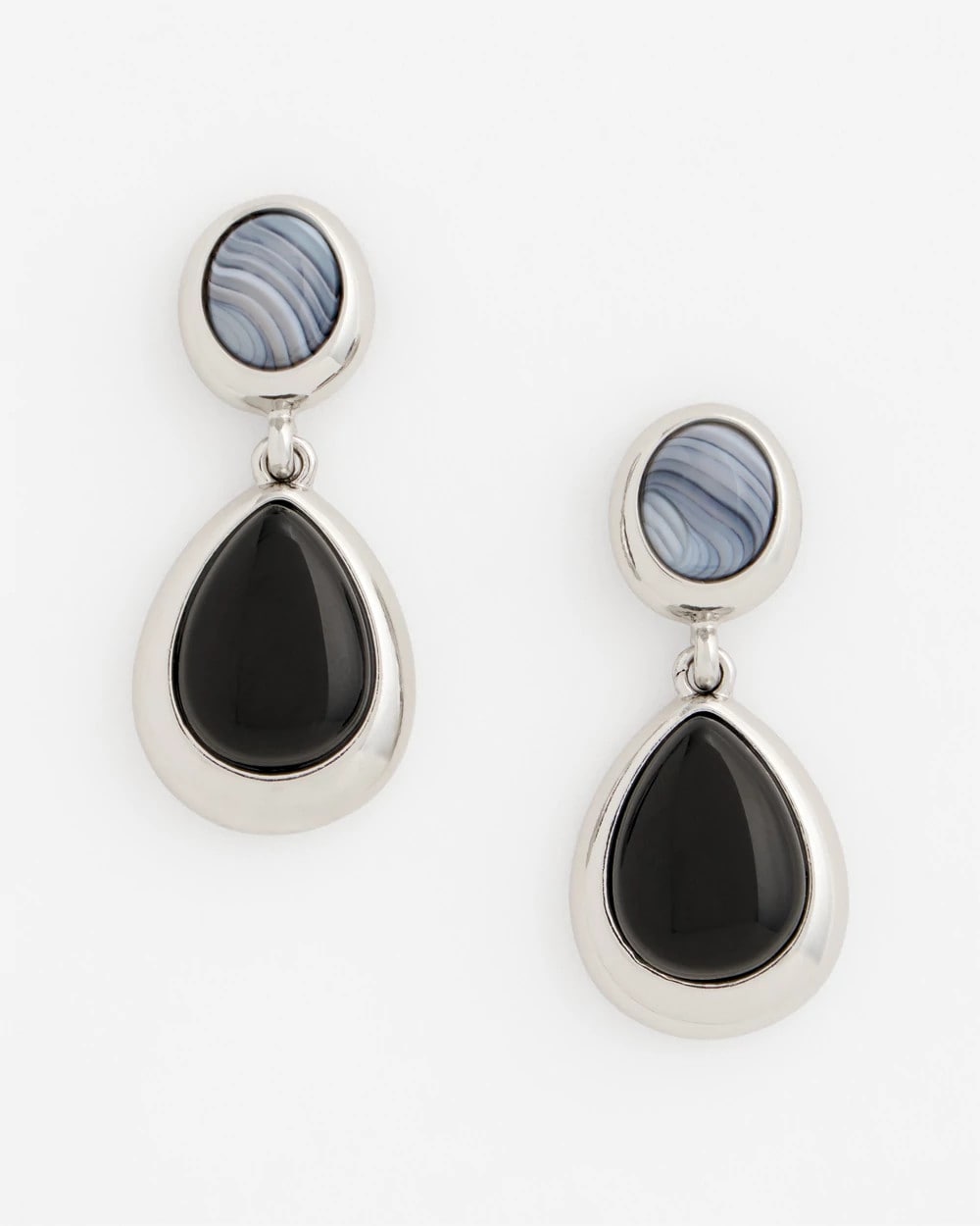 Chico's Neutral Teardrop Earrings