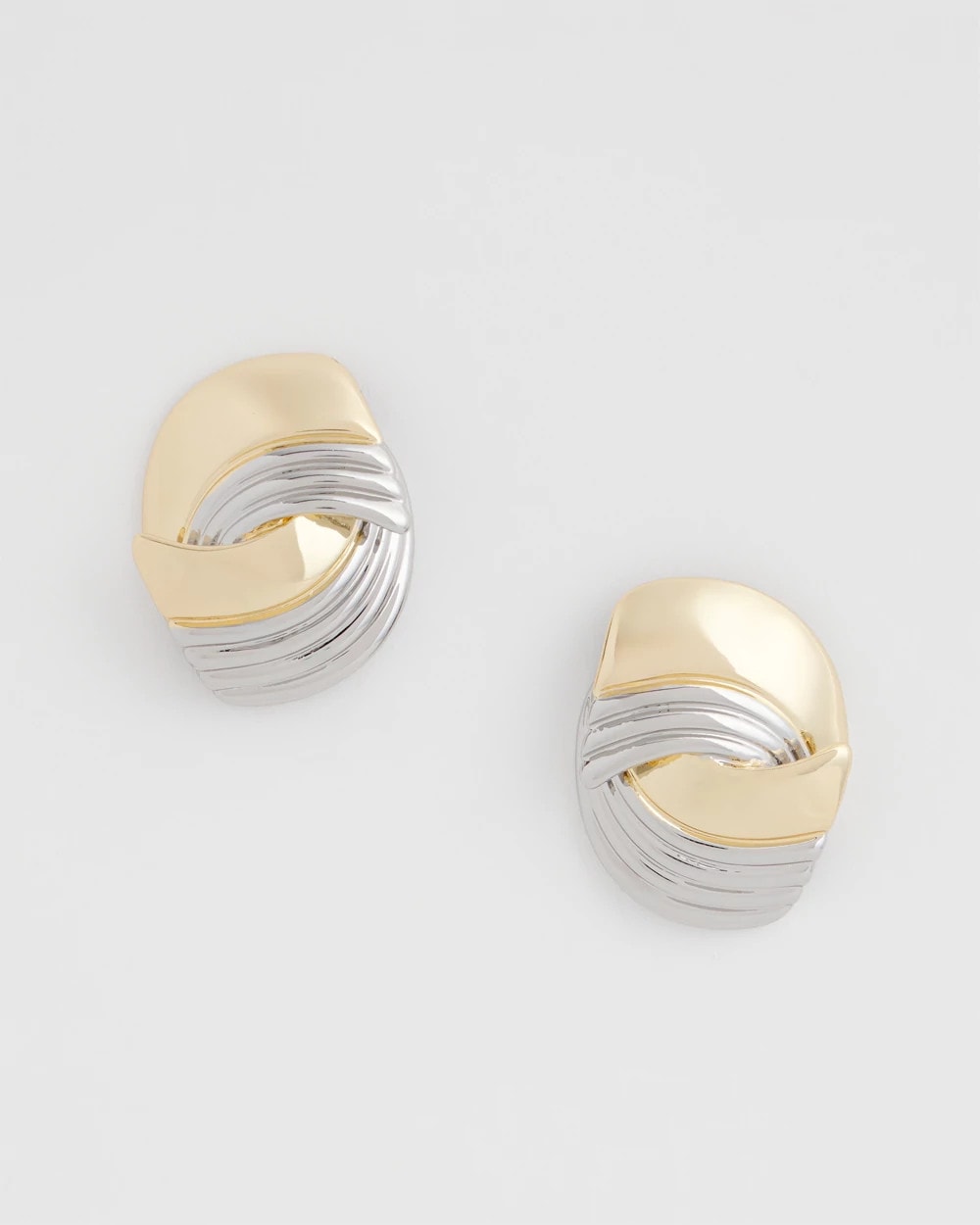 Chico's Mixed Metal Stud Earrings