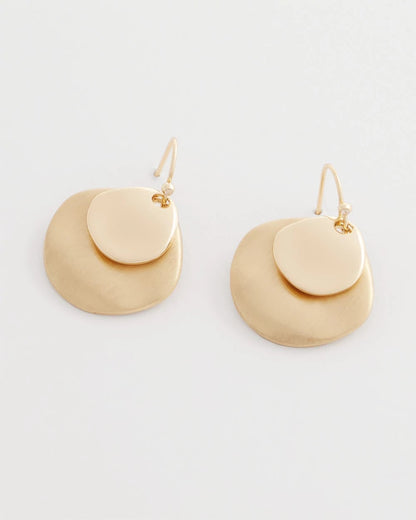 Chico's Gold Drop Earrings