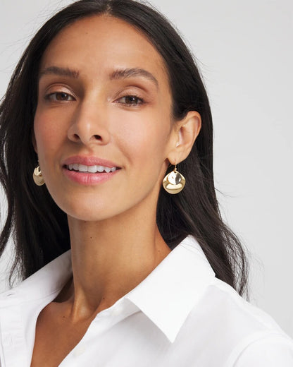 Chico's Gold Drop Earrings