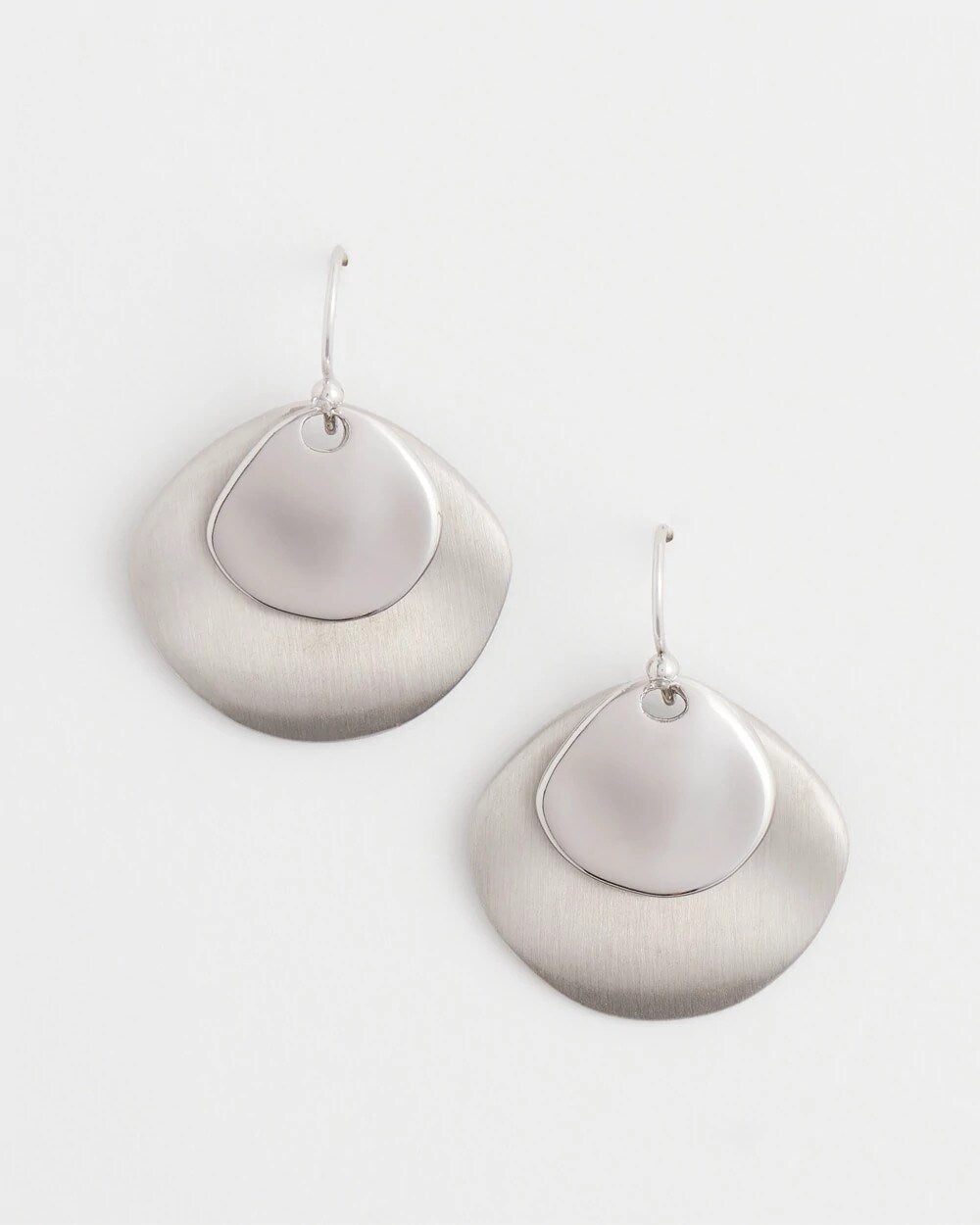 Chico's Silver Drop Earrings