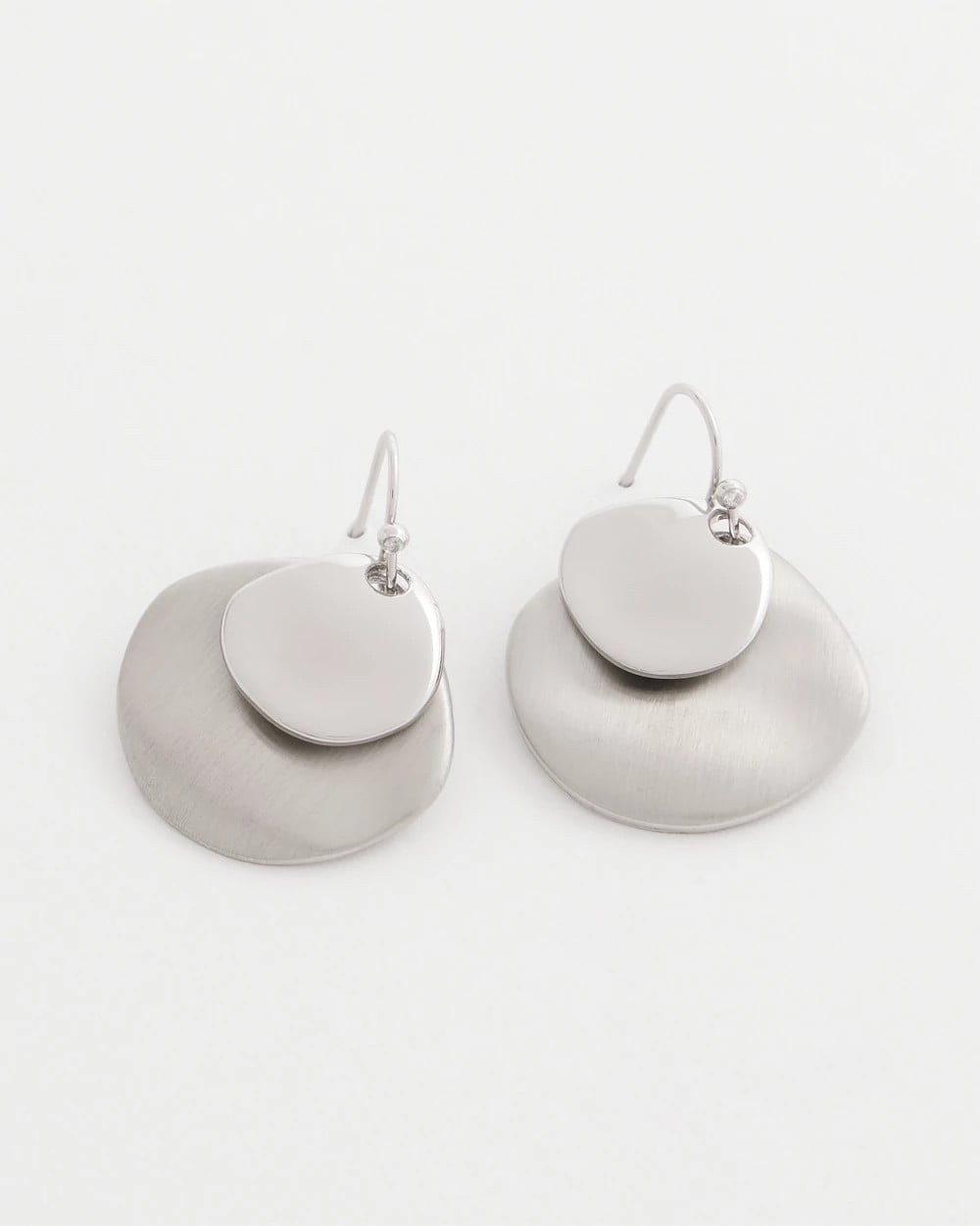 Chico's Silver Drop Earrings