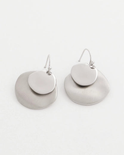 Chico's Silver Drop Earrings