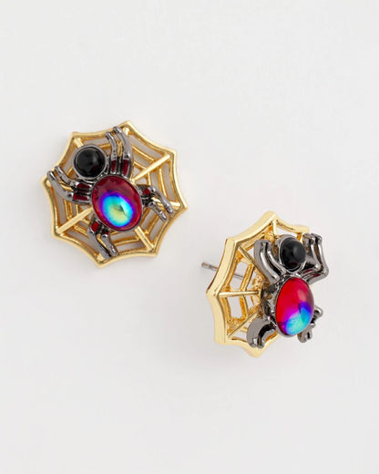 Chico's Spider Web Glitz Earrings
