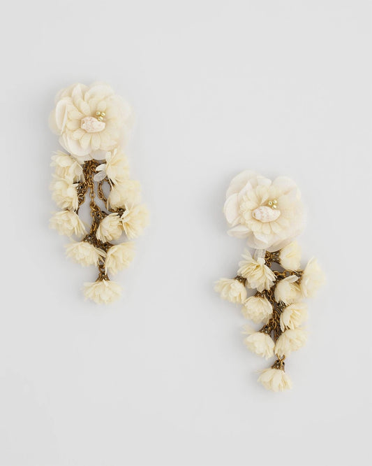 Chico's No Droop® Flower & Conch Shell Earrings