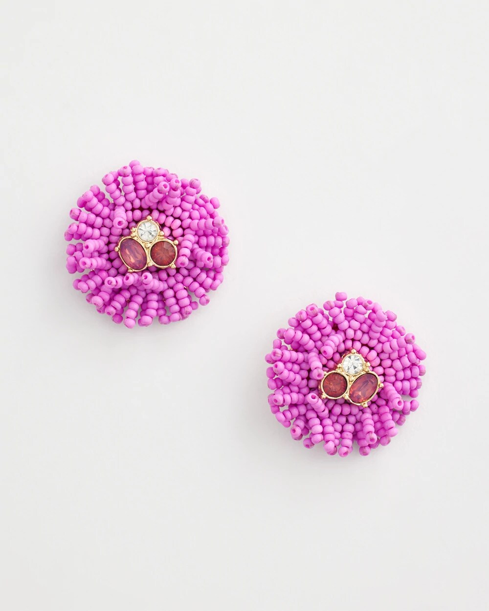 Chico's No Droop® Seed Bead Stud Earrings