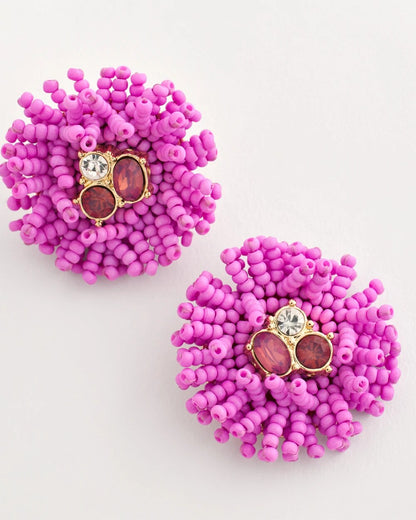 Chico's No Droop® Seed Bead Stud Earrings
