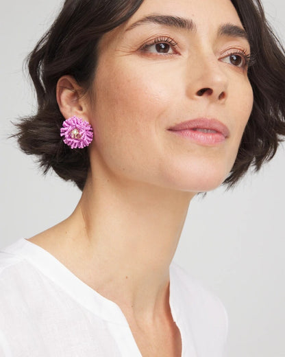 Chico's No Droop® Seed Bead Stud Earrings