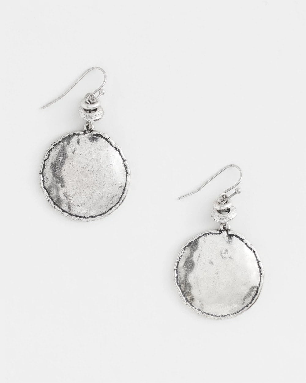 Chico's Tayla Drop Silver Earrings