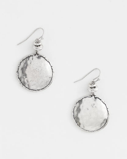 Chico's Tayla Drop Silver Earrings