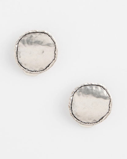 Chico's No Droop™ Silver Tone Clip-On Earrings