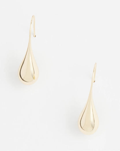 Chico's No Droop™ Gold Tone Teardrop Threader Earrings