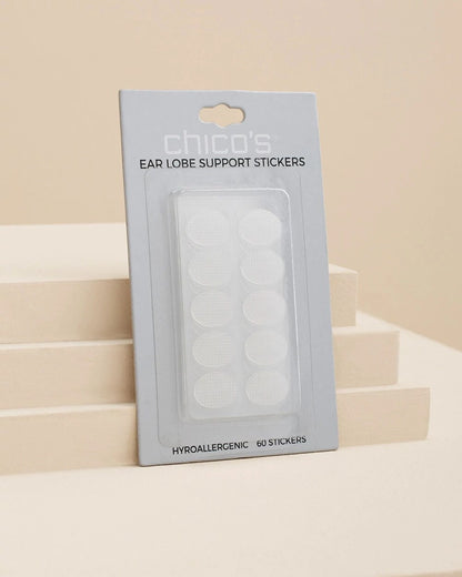 Chico's Ear Lobe Support Stickers