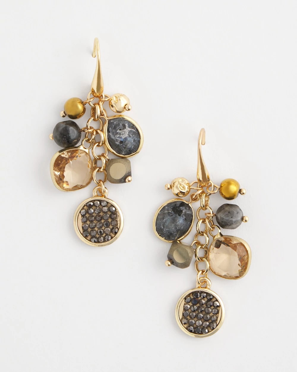 Chico's Galaxy Cluster Drop Earrings
