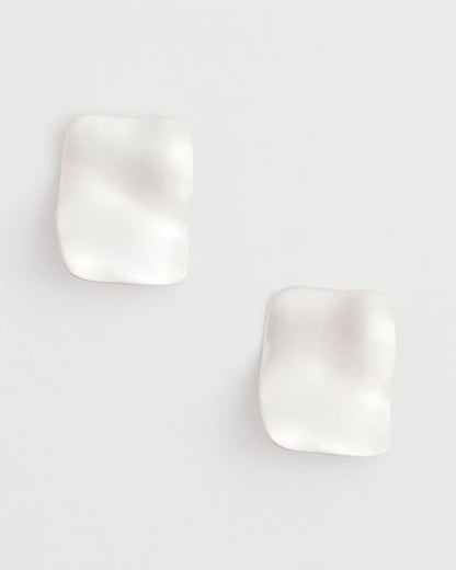 Chico's Square Oversized Stud Earrings