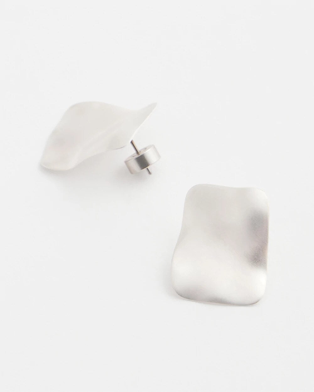 Chico's Square Oversized Stud Earrings