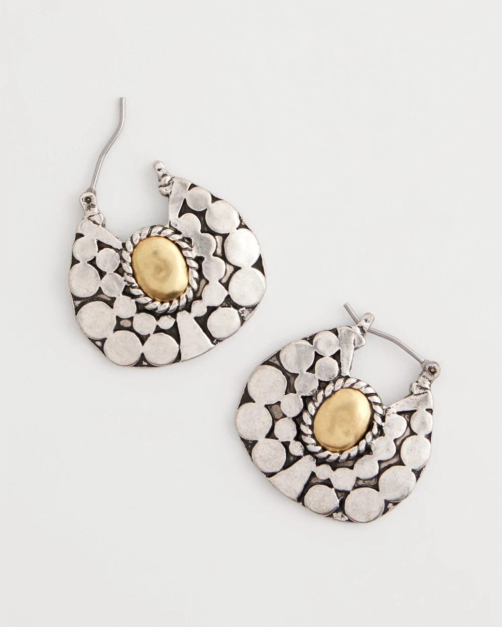 Chico's Front-to-Back Hoop Earrings