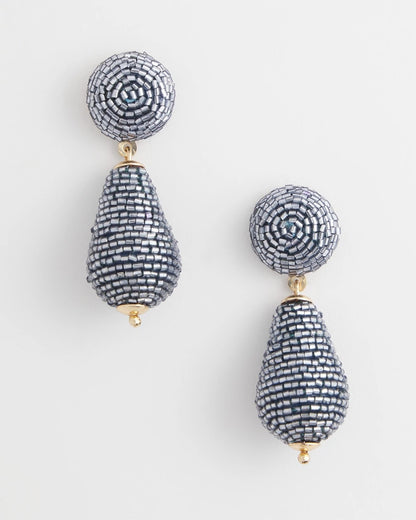 Chico's Wrapped Teardrop Post Earrings