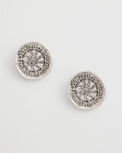 Chico's Medallion Earrings