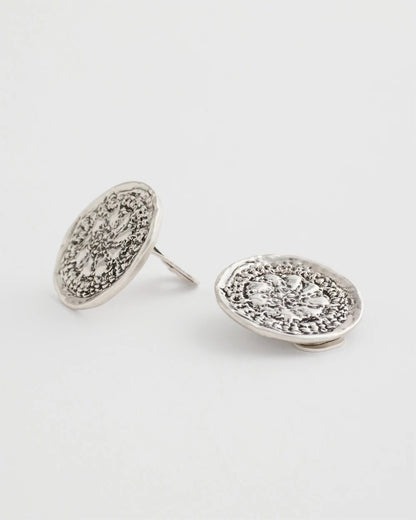 Chico's Medallion Earrings