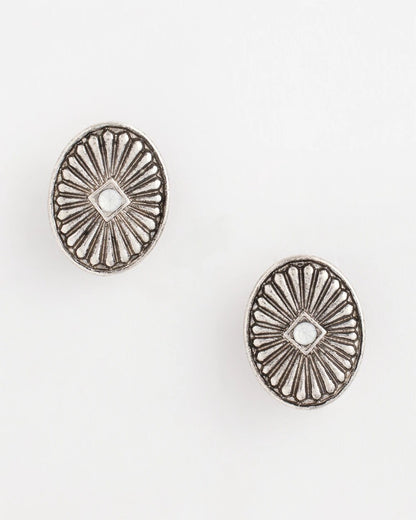 Chico's Medallion Clip-On Earrings