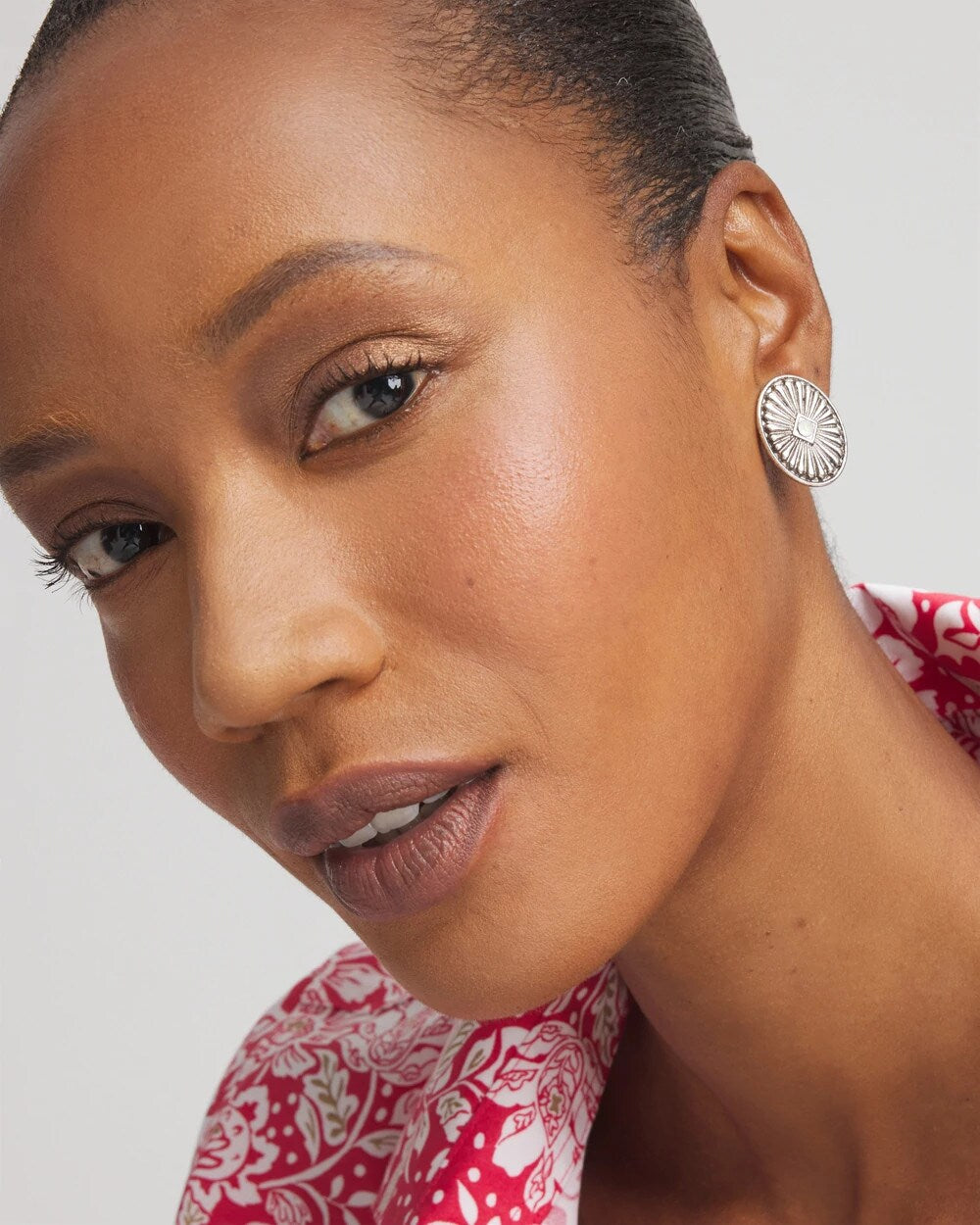 Chico's Medallion Clip-On Earrings