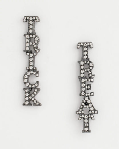 Chico's Trick Or Treat Glitz Earrings