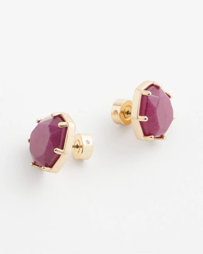 Chico's No Droop® Jade Stud Earrings