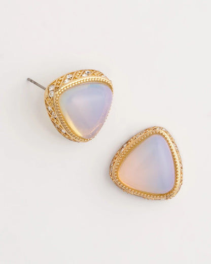 Chico's Faux Opal Stud Earrings