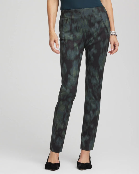 Chico's Brinkly Blur Juliet Slim Ankle Pants
