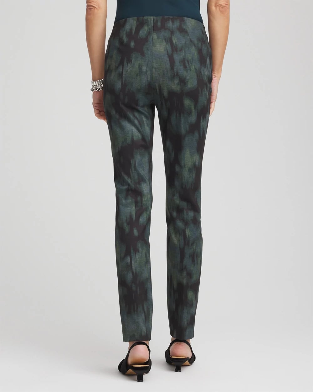 Chico's Brinkly Blur Juliet Slim Ankle Pants