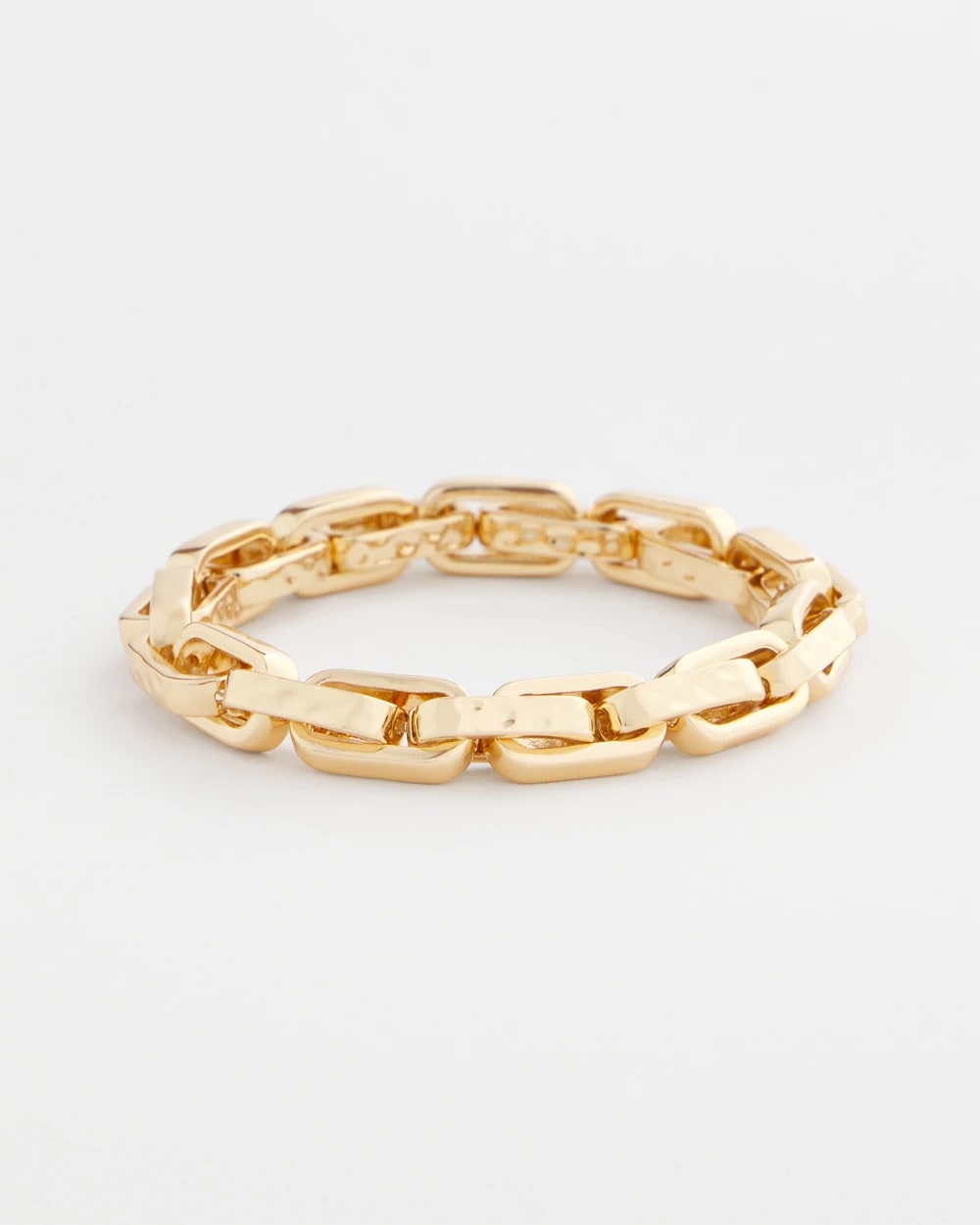 Chico's Gold Link Stretch Bracelet