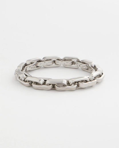 Chico's Silver Link Stretch Bracelet