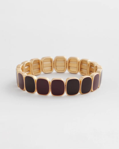 Chico's Chianti Square Stretch Bracelet