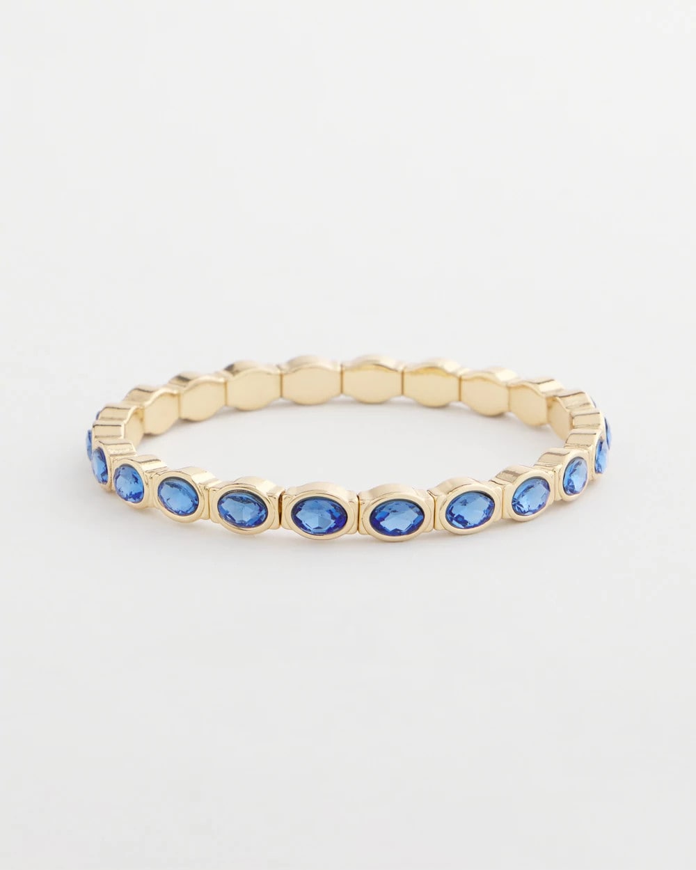 Chico's Small Faceted Stretch Bracelet