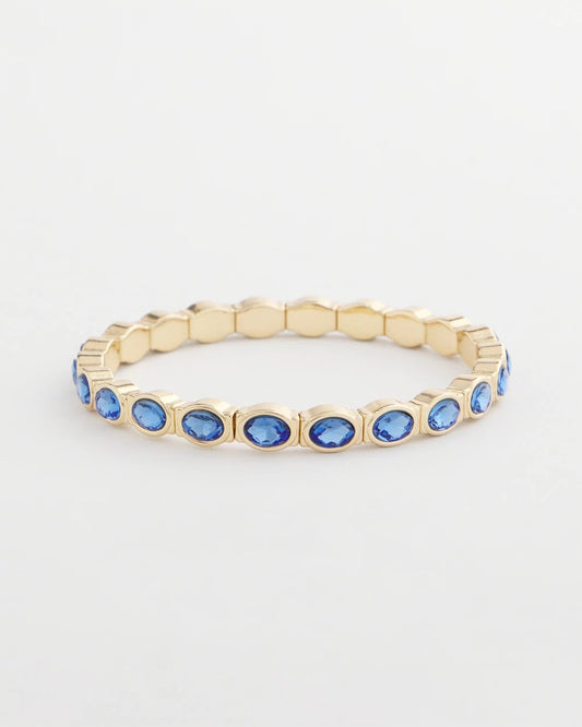 Chico's Small Faceted Stretch Bracelet