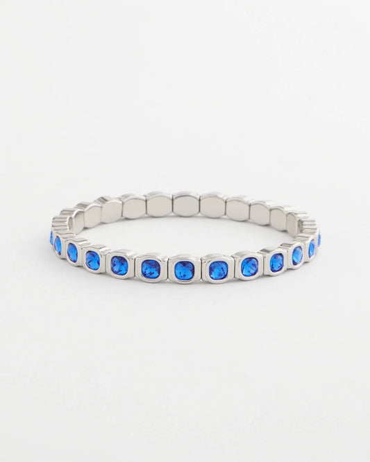 Chico's Small Faceted Stretch Bracelet