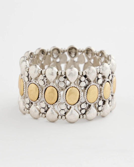 Chico's Island Metals Stretch Bracelet
