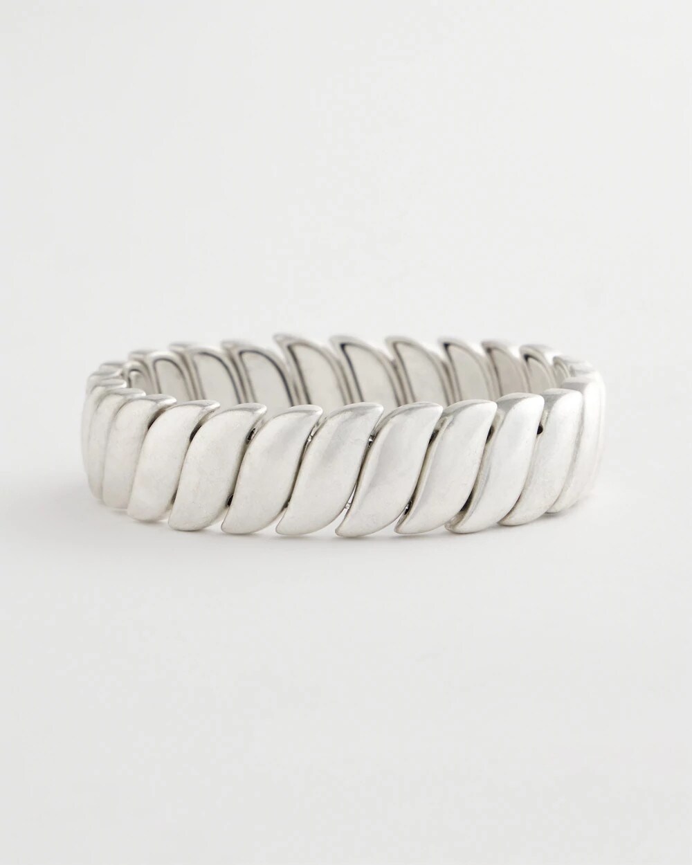 Chico's Matte Twist Stretch Bracelet