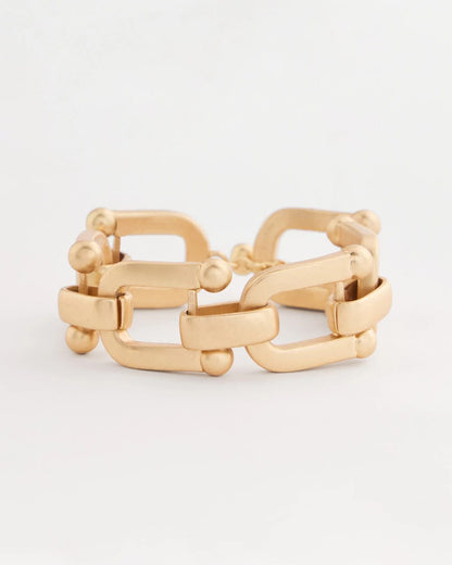 Chico's Golden Link Chain Bracelet
